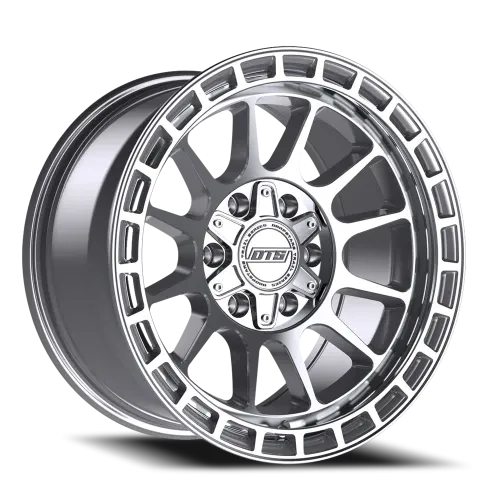 DROPSTARS TRAIL SERIES 606MS 17X8.5 SILVER WITH MACHINED FACE